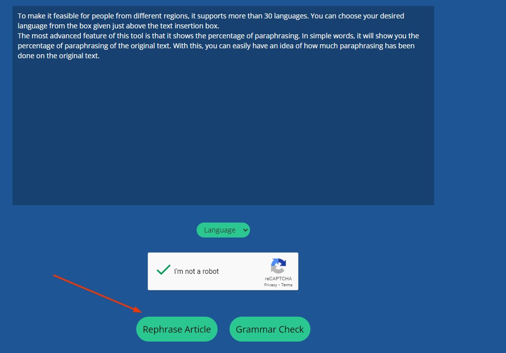 Paraphrasing-tool